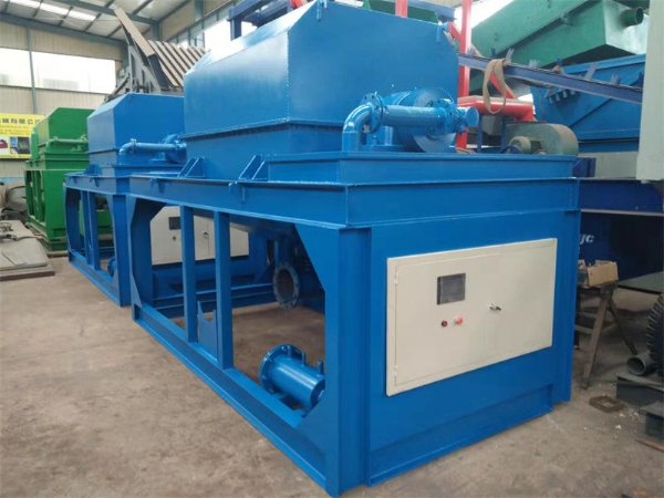 Fully automatic horizontal centrifugal gold separator