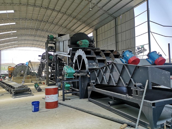 bucket type Sand washing machine