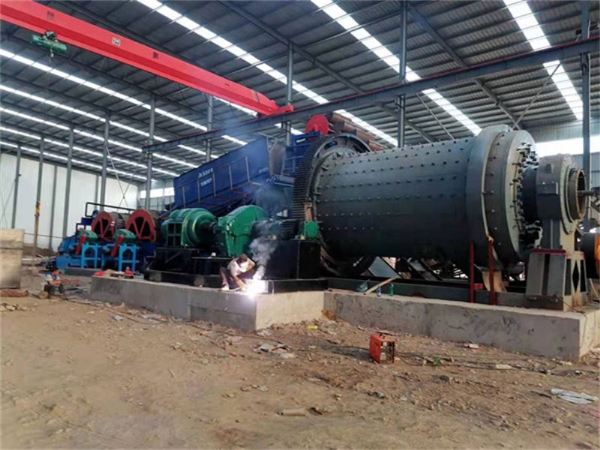 Large crushing ball mill sand washing production line2