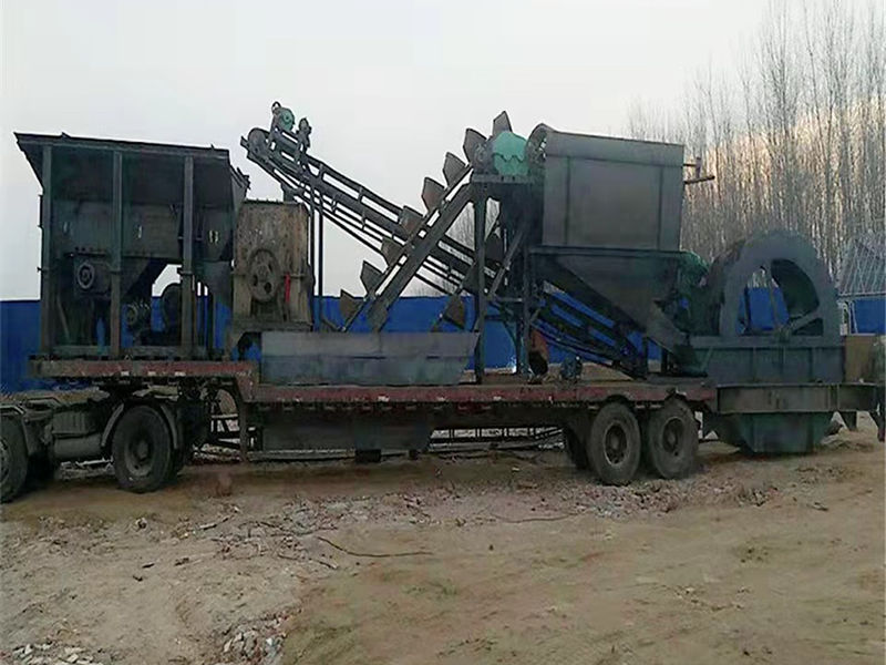 Mobile washing equipment